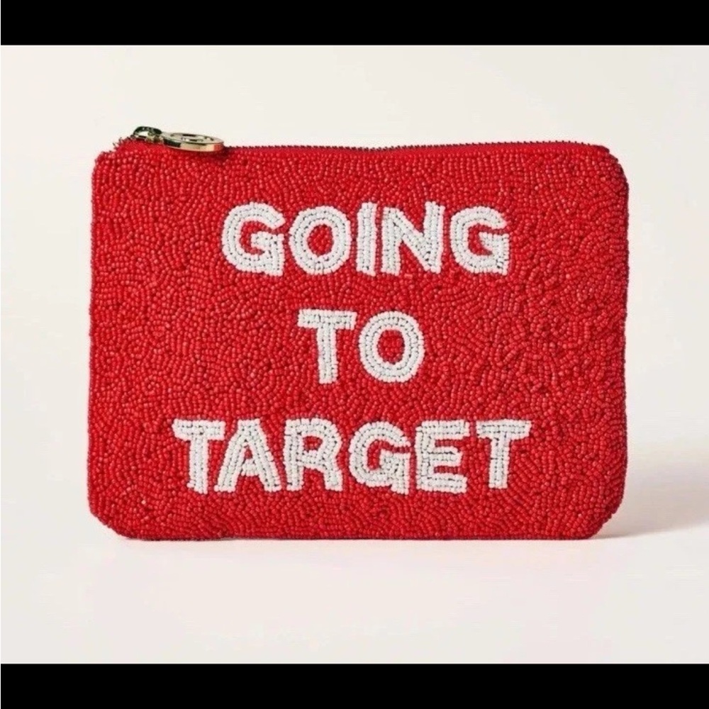 Going Beaded Clutch - kate spade new york Red/White